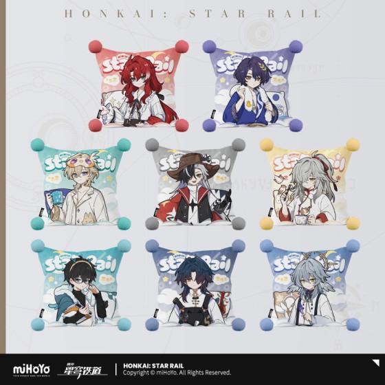 miHoYo Honkai Star Rail Male Dormitory Series Cute Pillowcase